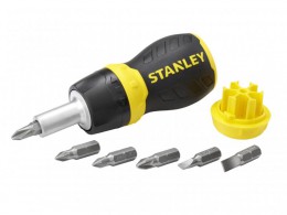 Stanley Stanley 066358 Multibit Stubby Screwdriver With Bits  £8.79
